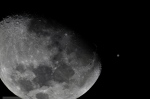 Conjunction moon and jupiter